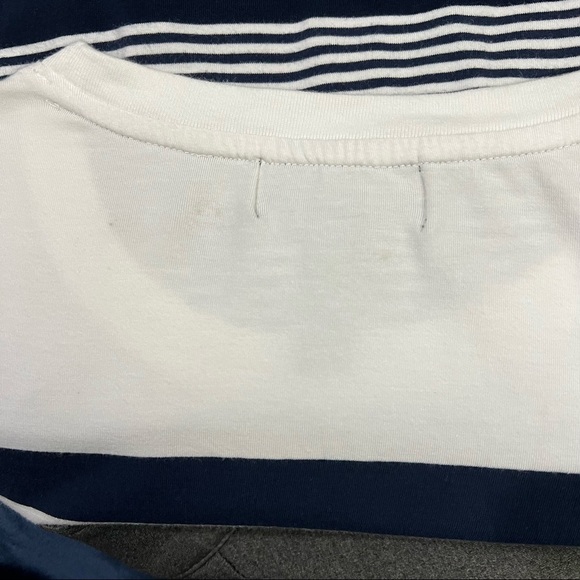 Lauren Active Ralph Lauren Women’s Vintage Long Sleeve Stripe Blouse Size XL - Picture 6 of 7